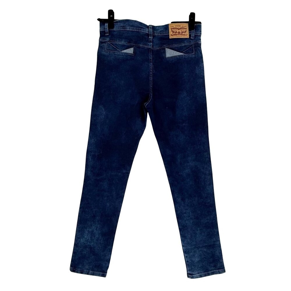 Lee Frank Slim Fit Blue Denim Jeans Size 34, New With Tags - Picture 2 of 12